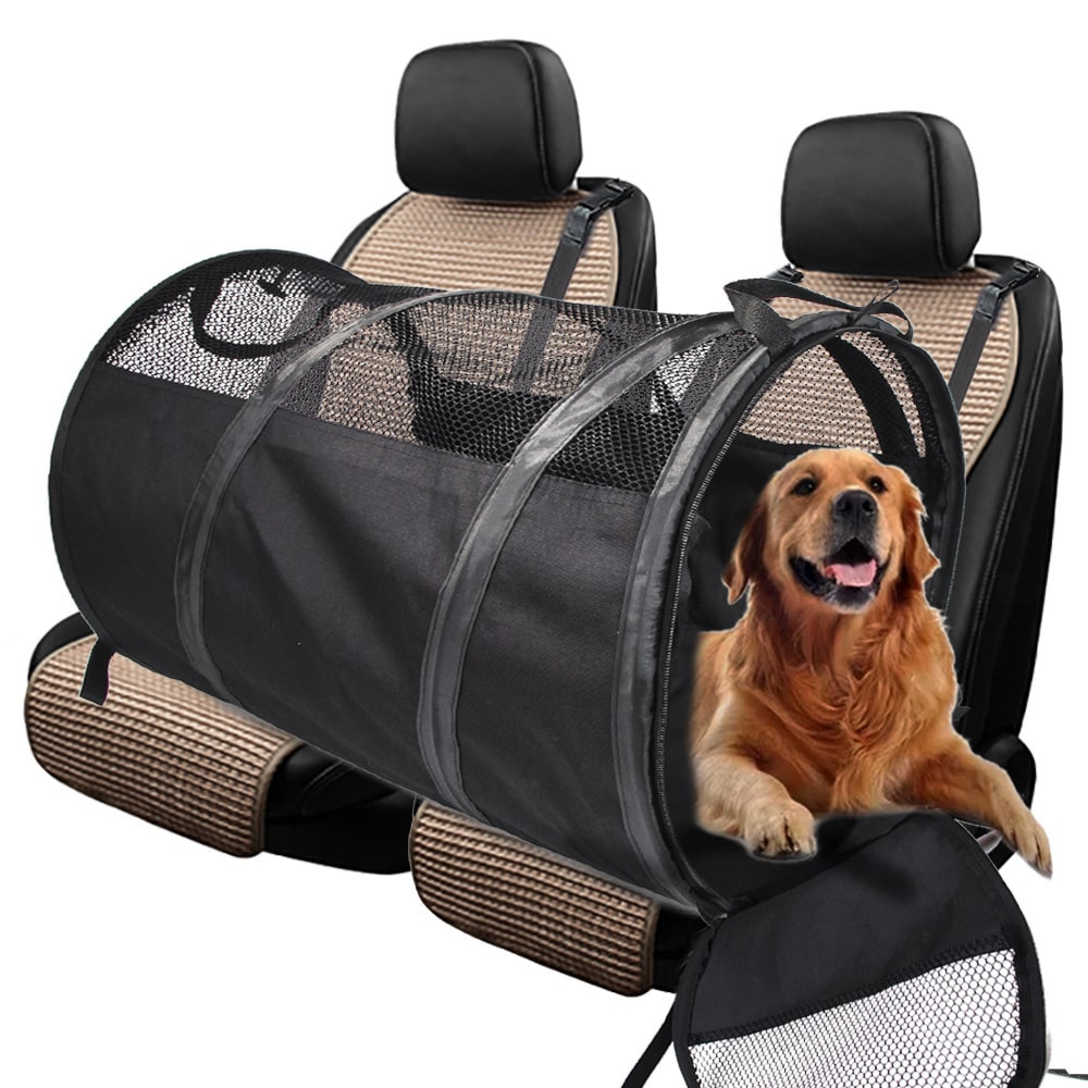 Waterproof Dog Car Seat Cover — Foldable Pet Backseat Protector - Image 6