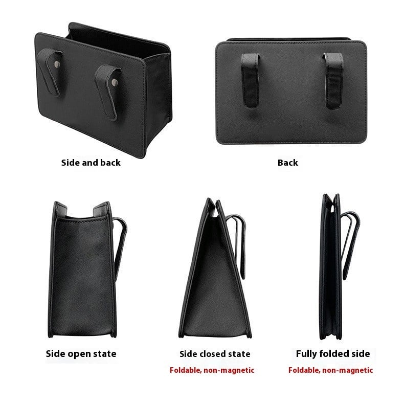 Leak-Proof Car Trash Can — Fits Door Pocket, Sealed Lid - Image 4