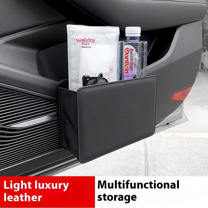 Leak-Proof Car Trash Can — Fits Door Pocket, Sealed Lid - Image 8