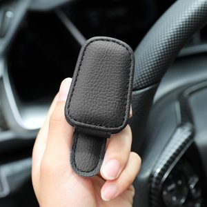 Car Sunglasses Holder — Sun Visor Clip for Glasses & Cards