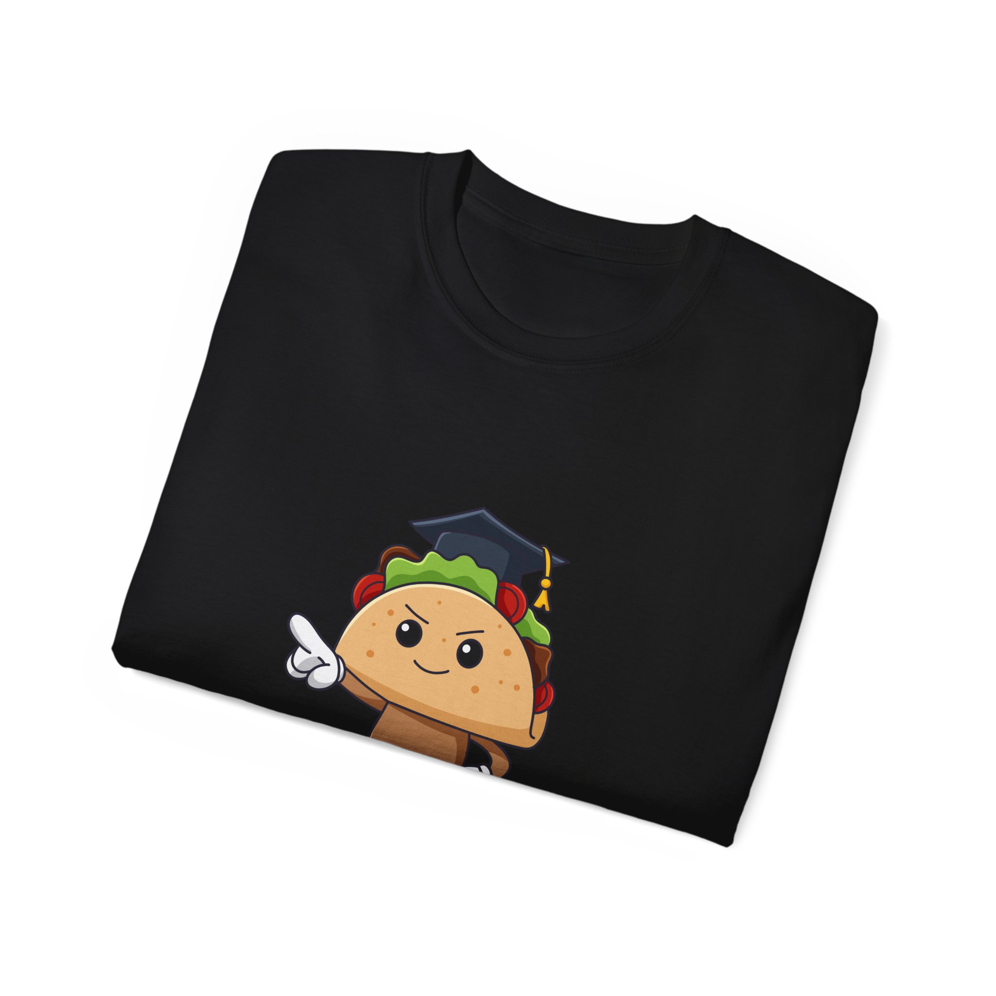 Graduation Taco T‑Shirt — Cute Grad Taco with Cap - Image 8
