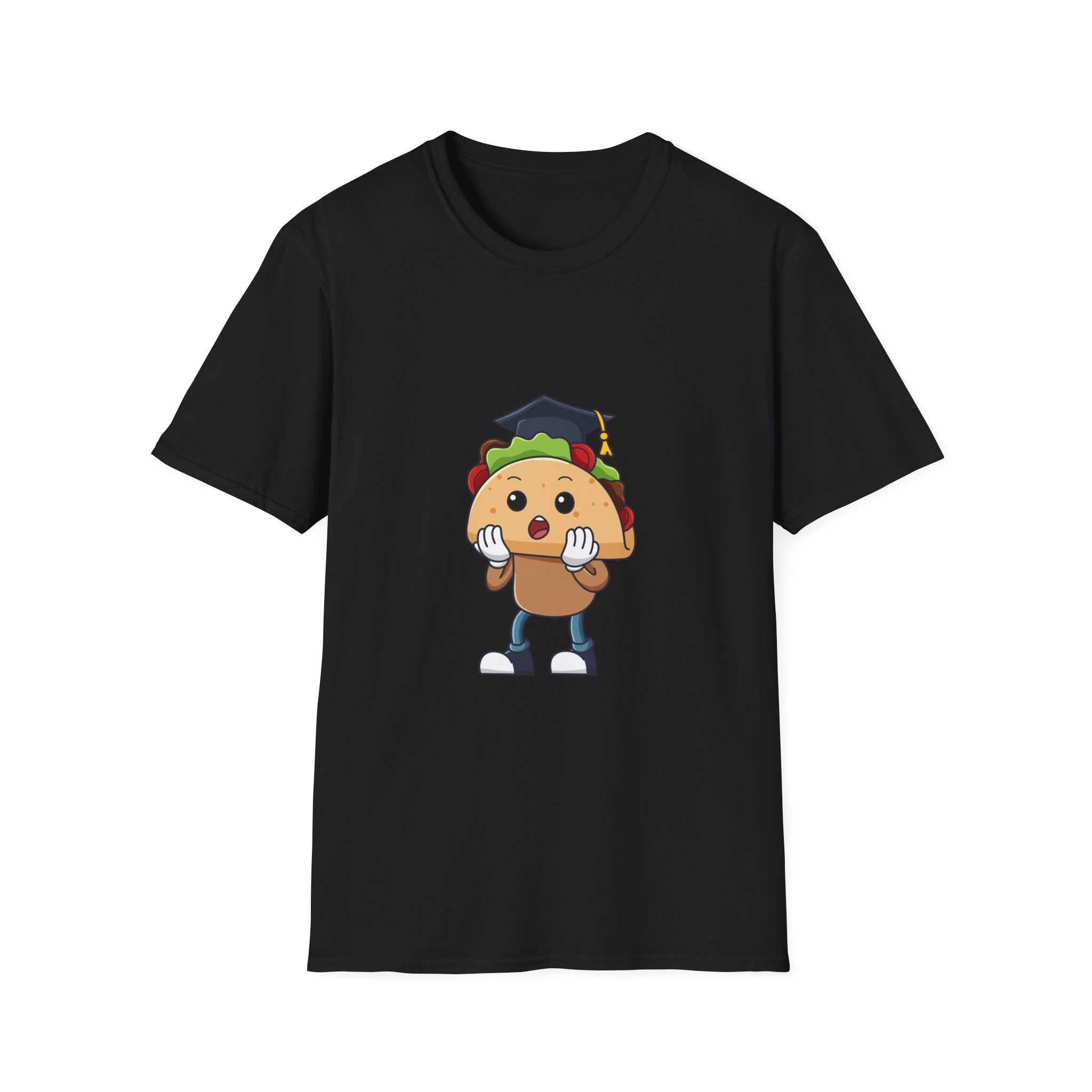 Graduation Taco T-Shirt — Cute Taco with Graduation Cap Shirt for Grad Celebrations - Image 7